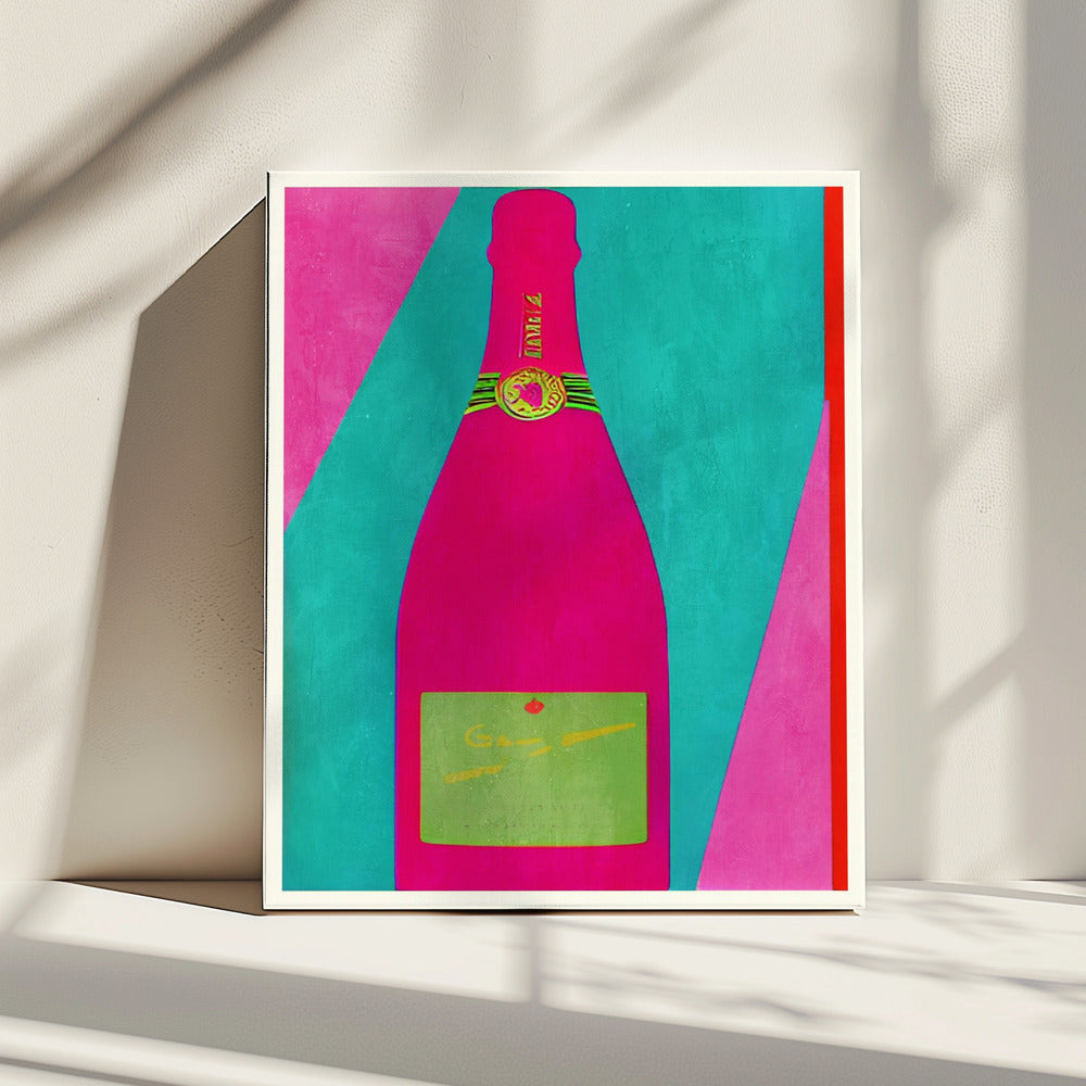 Pink Champagne | Canvas