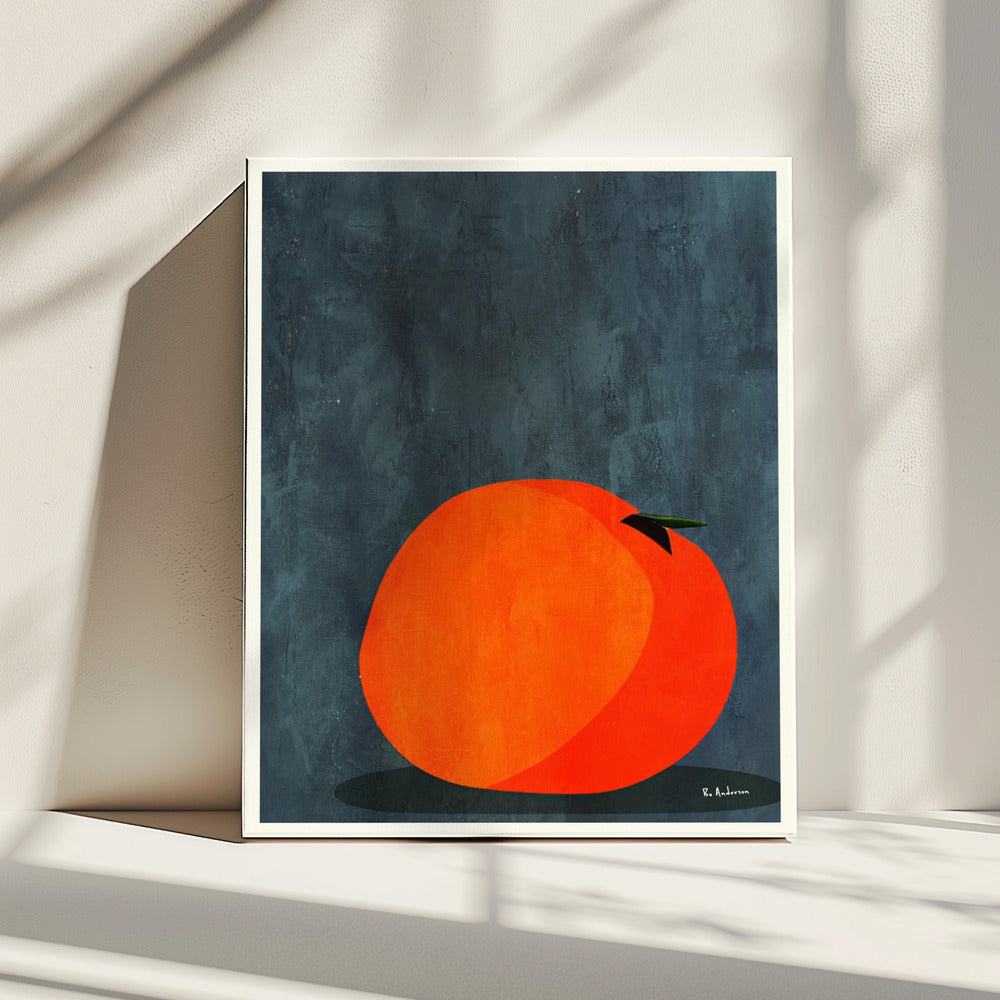 Ruhig schlafender Apfel | Leinwand