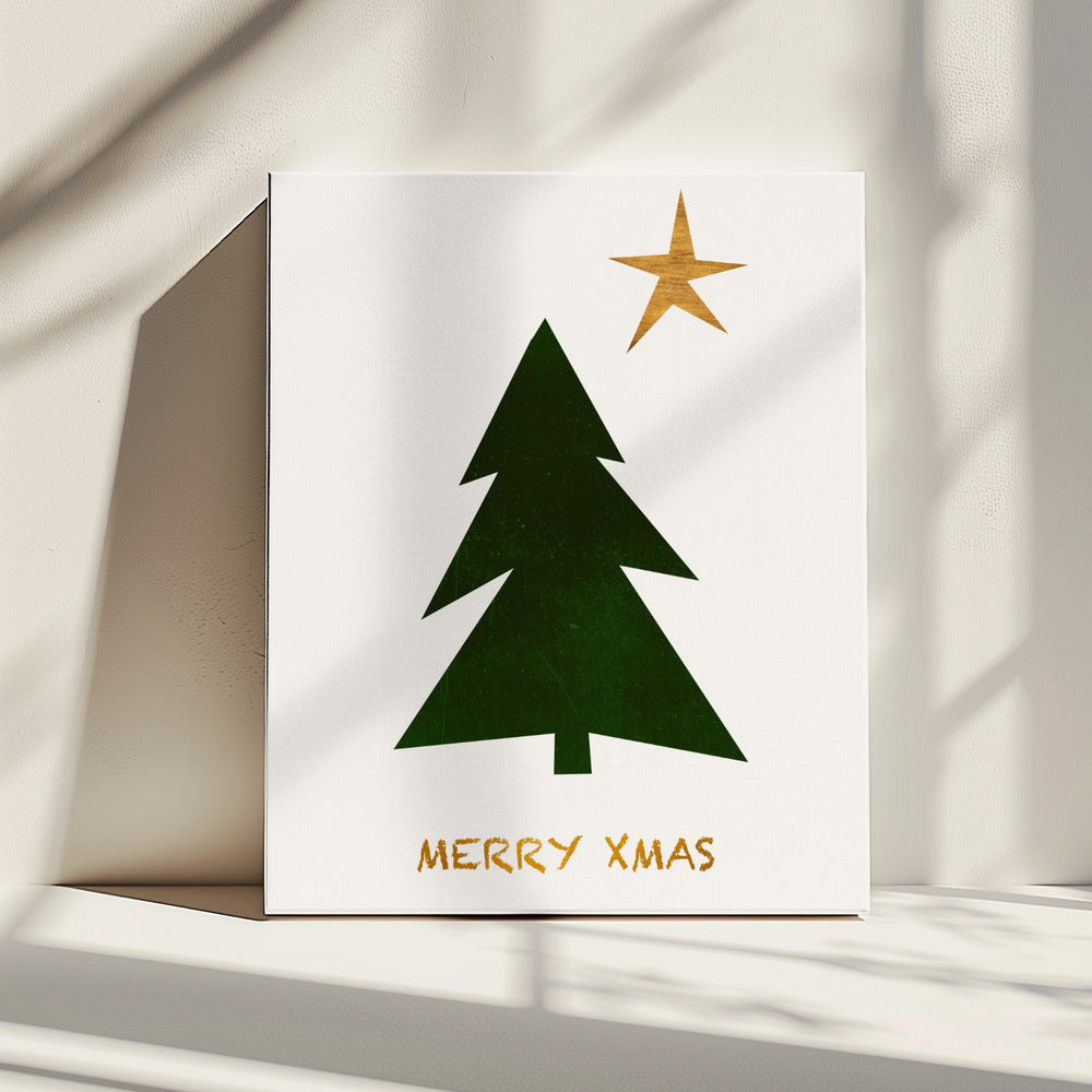 Frohe Weihnachten | Leinwand