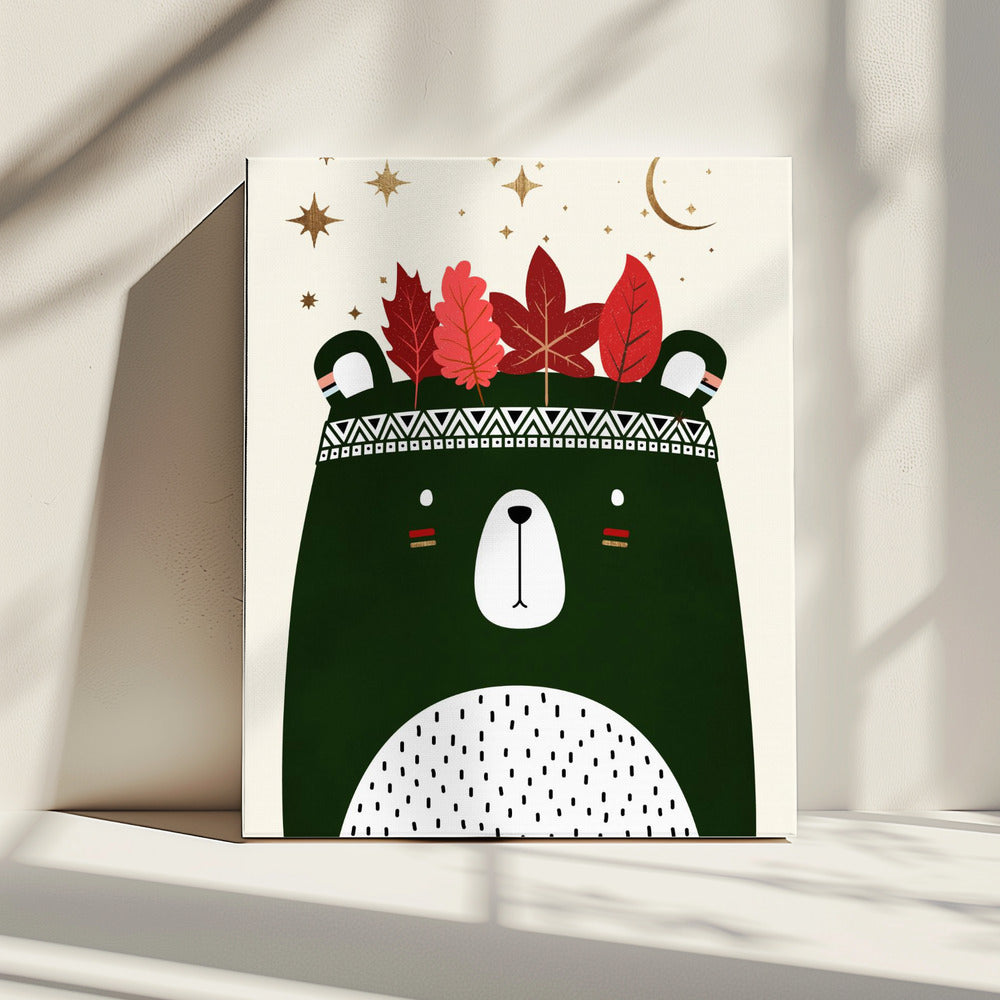 Kann Weihnachten kaum erwarten (Vers. 1) | Leinwand