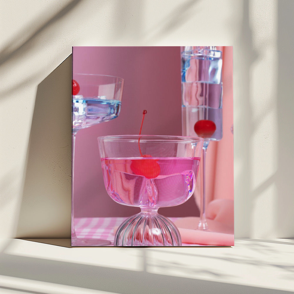 Pinke Party | Leinwand