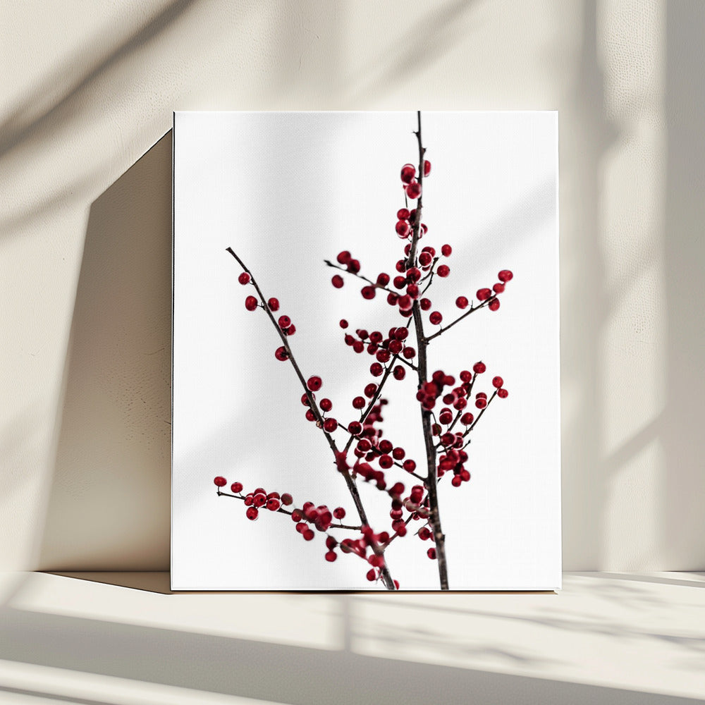 Rote Beeren 2 | Leinwand