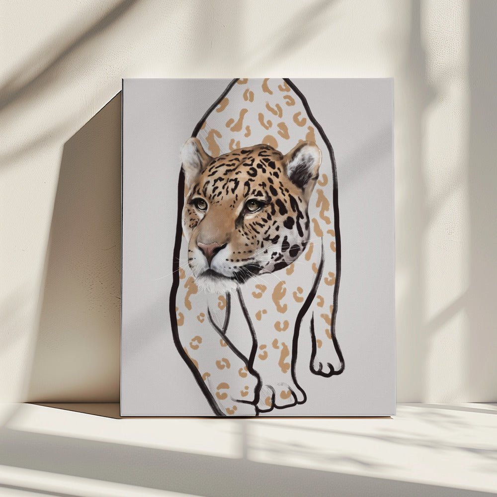 Der Leopard Nr. II | Leinwand