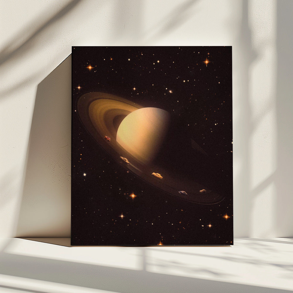 Saturn Riders I | Leinwand