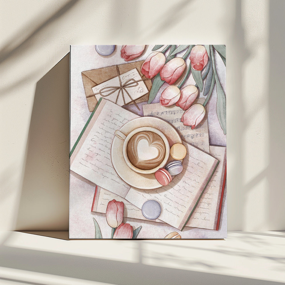 Teepausenzeit | Leinwand