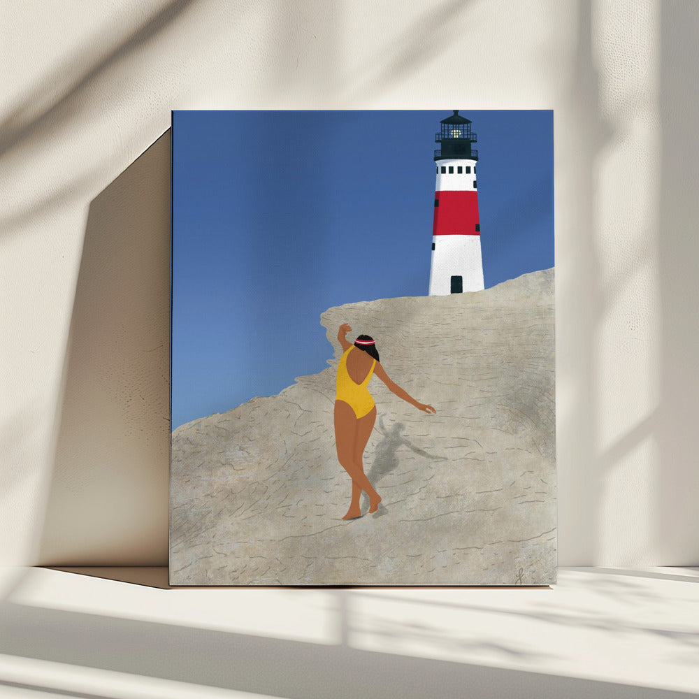 Mein Strand | Leinwand