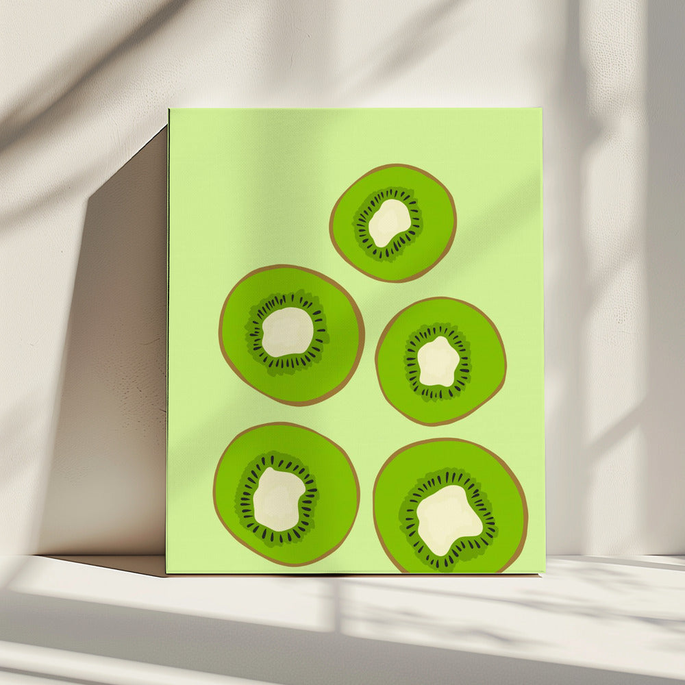 Kiwi Delight | Leinwand
