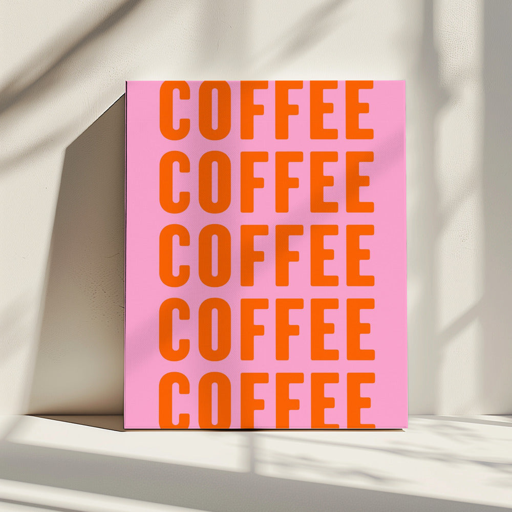 Buzz für Kaffee | Leinwand