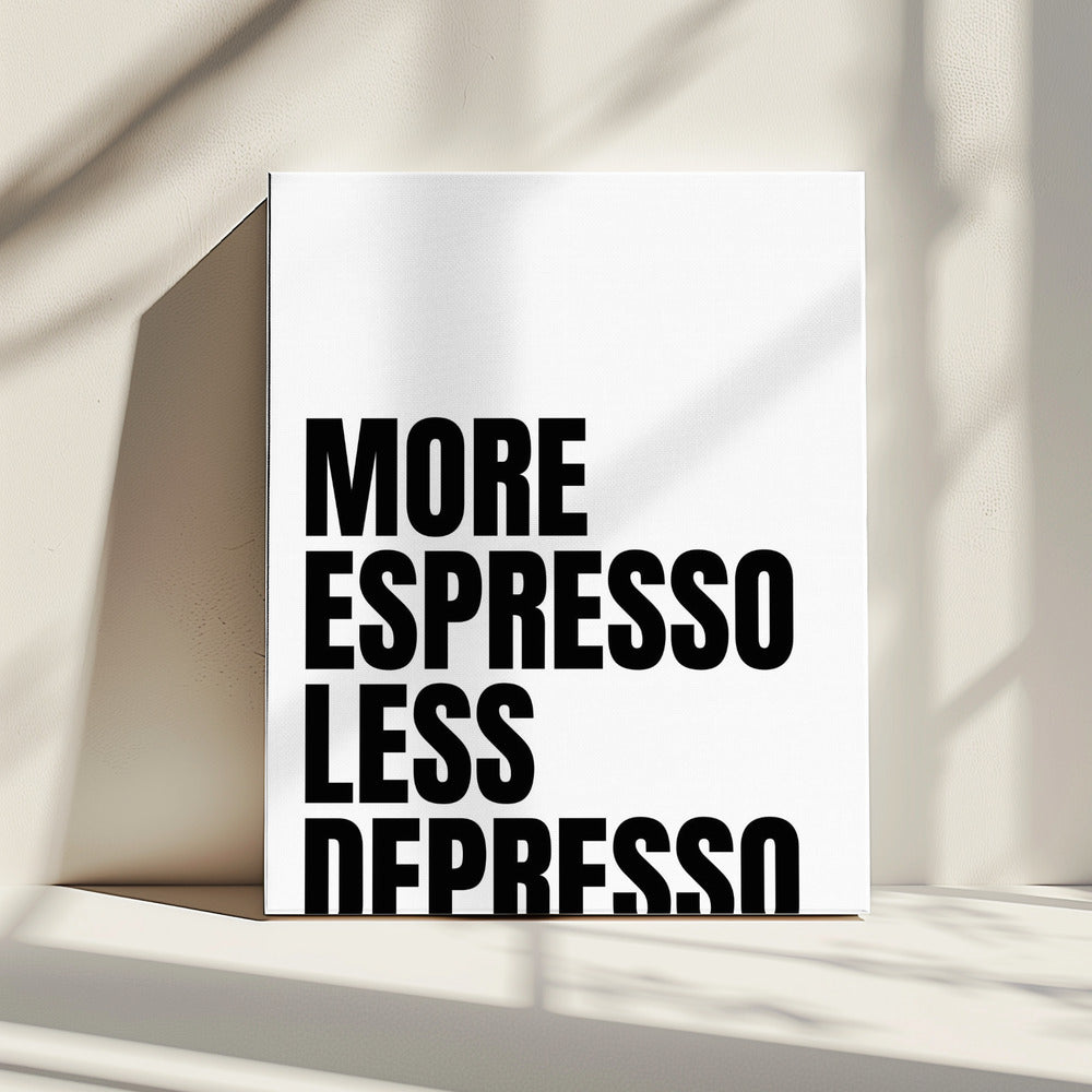 Espresso Uplift | Leinwand