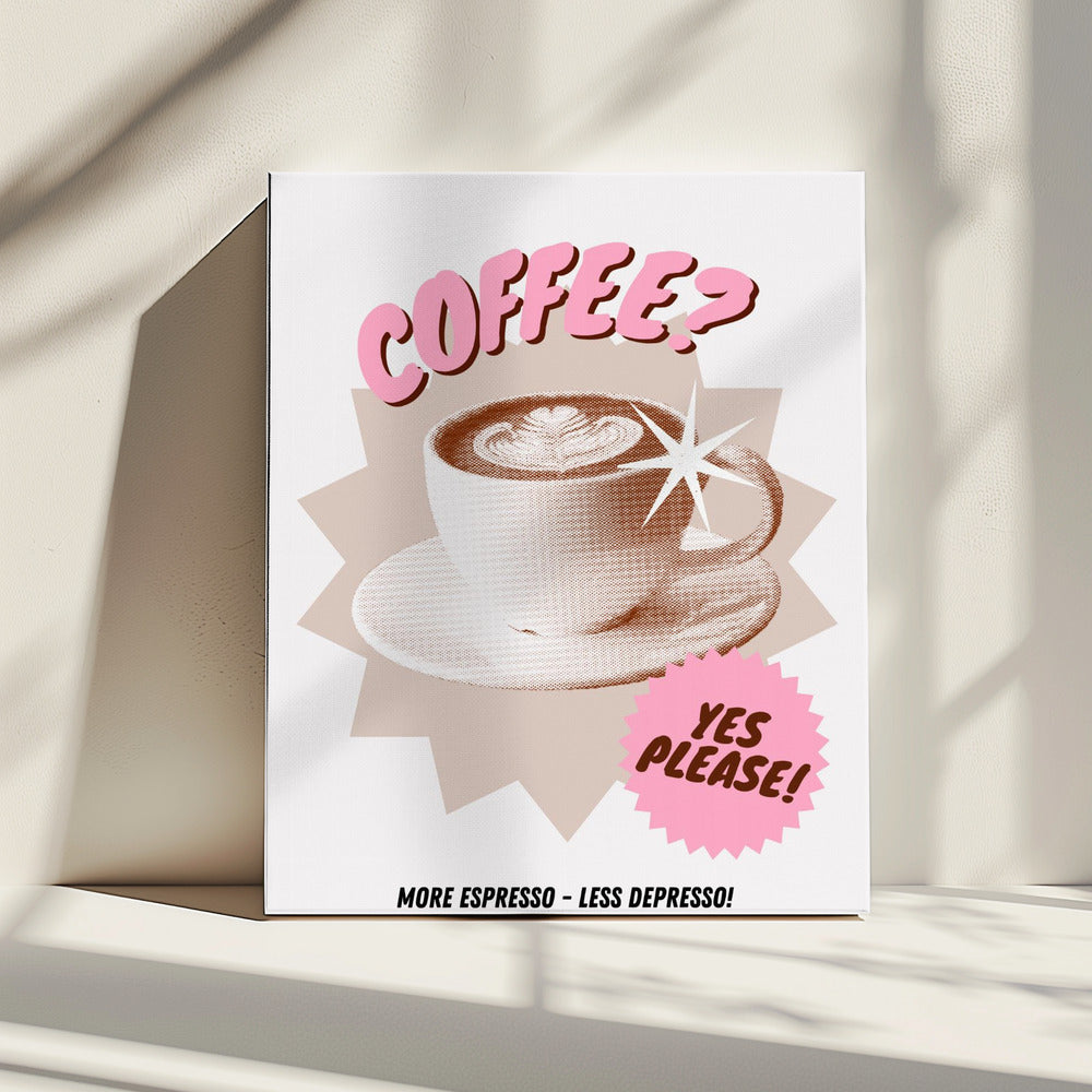 Tasse der Freude | Leinwand