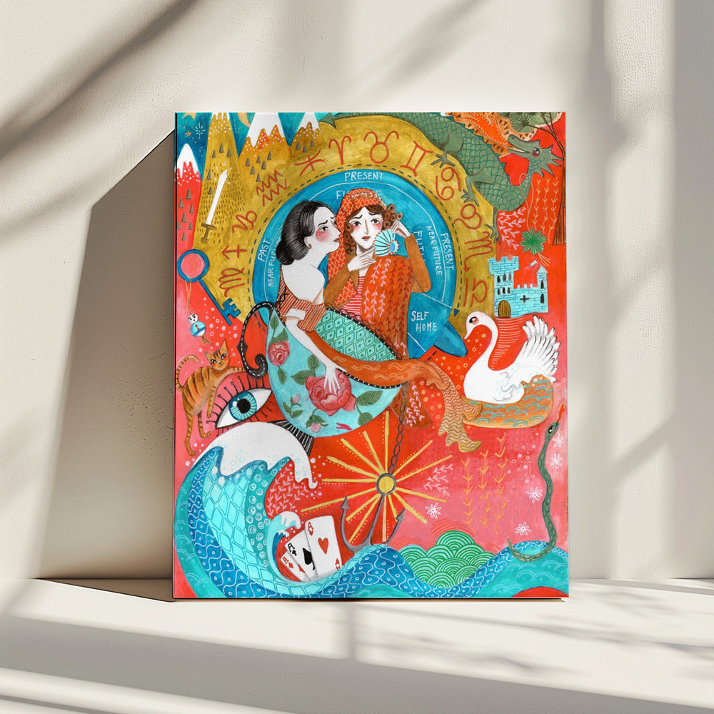 Spirituelle Frauen Astrologie | Leinwand
