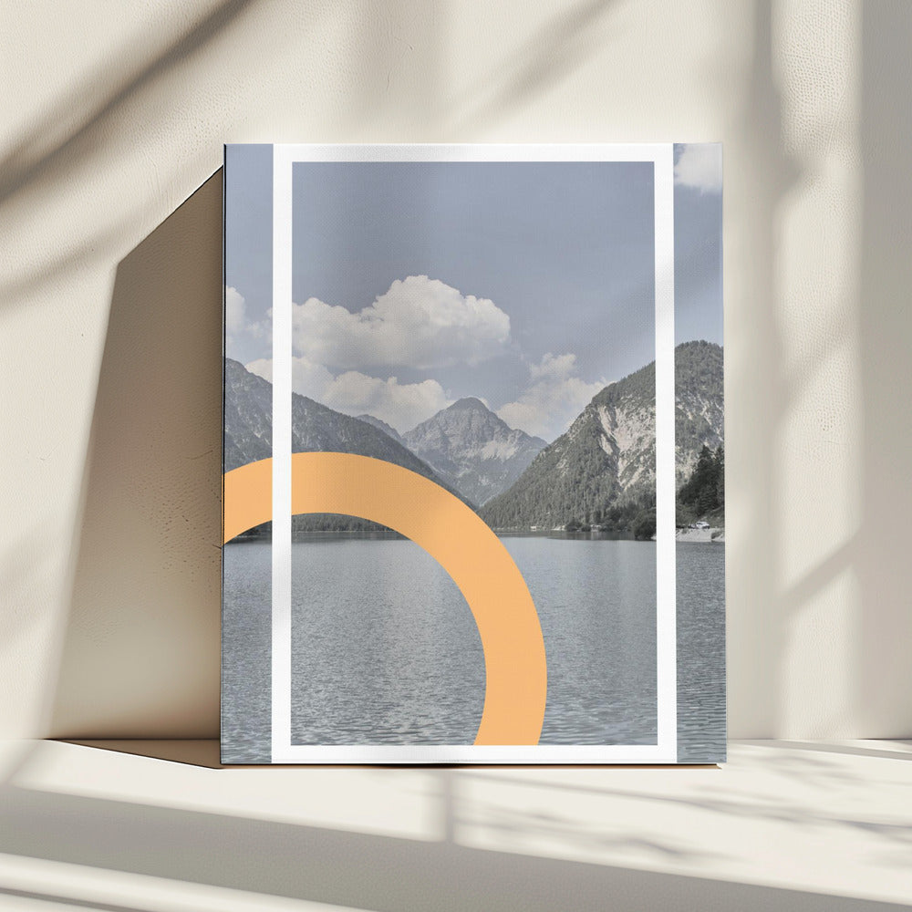 Geometrische Ruhe | Leinwand
