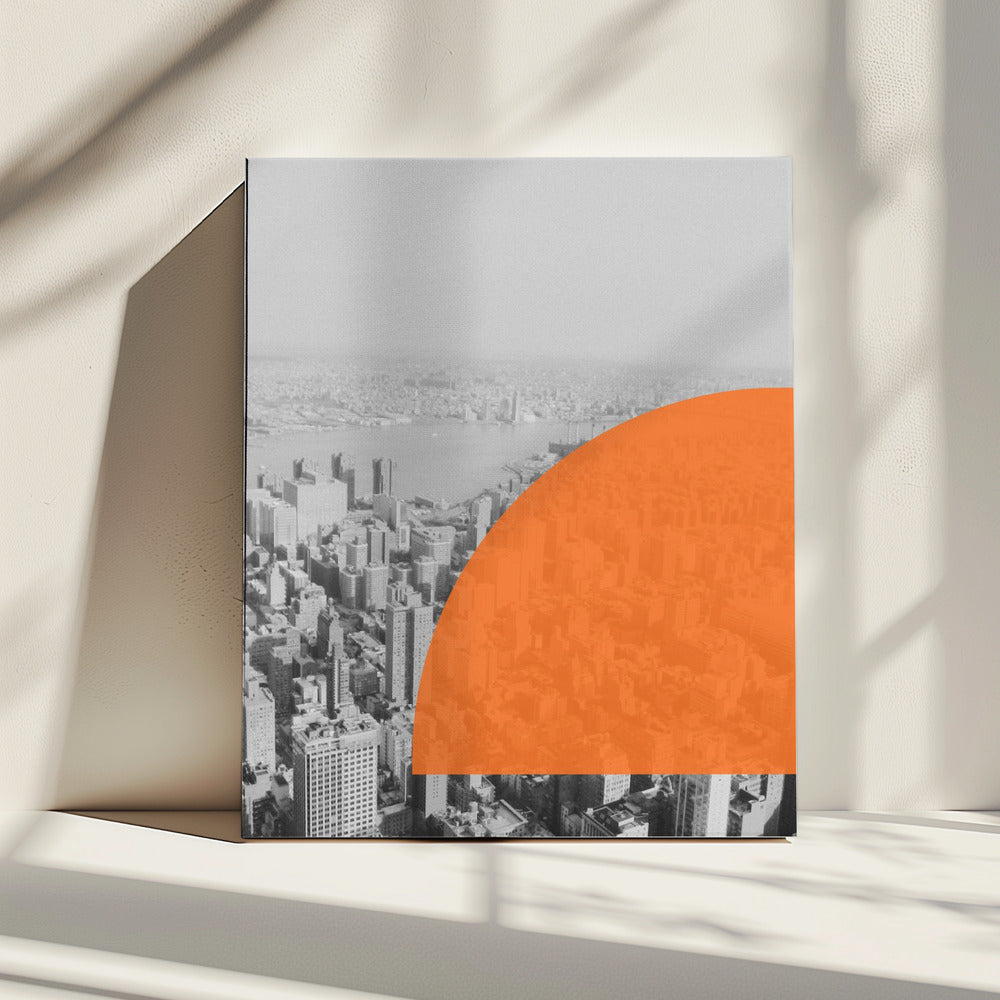 Urban Sunset Hues | Leinwand