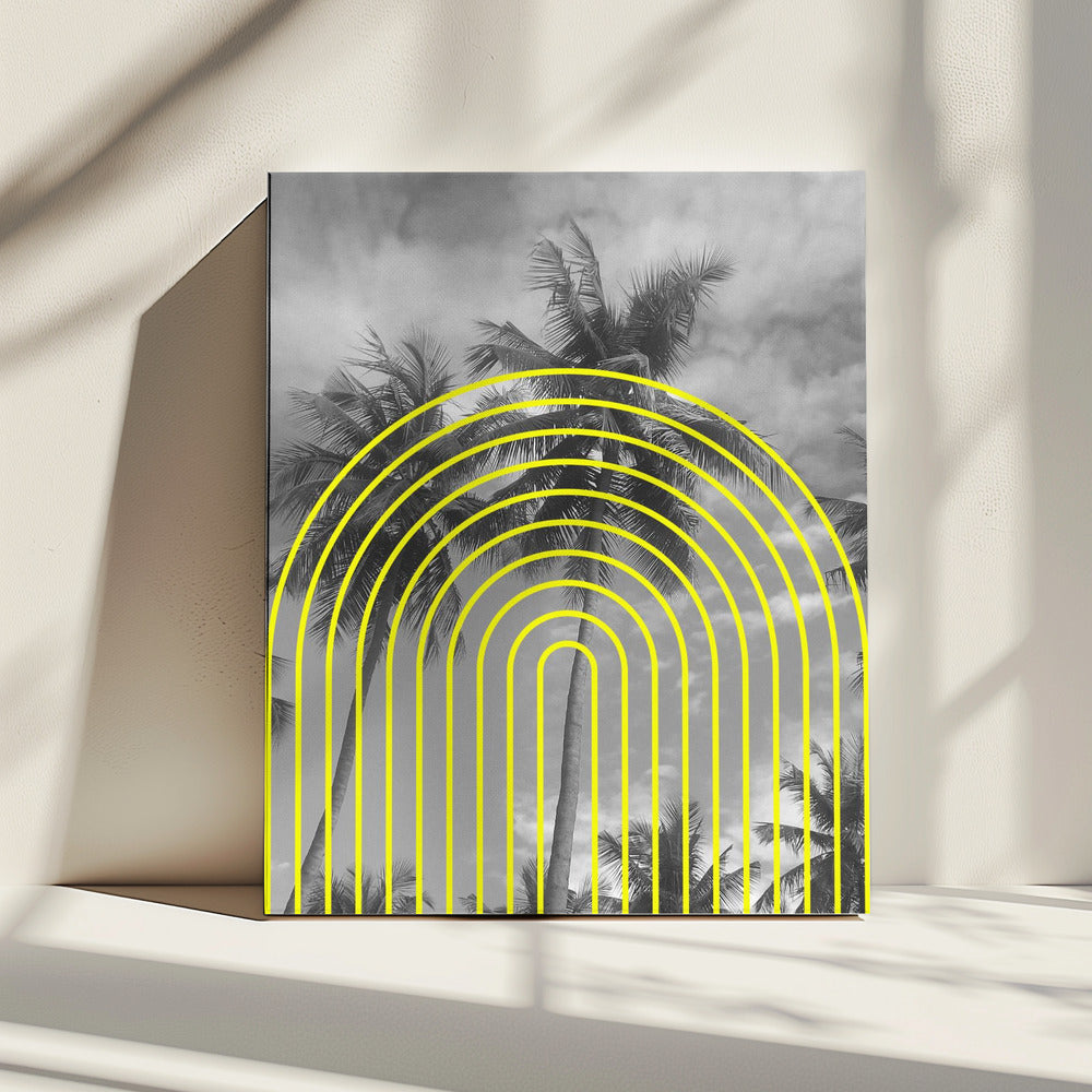Tropische Echos | Leinwand
