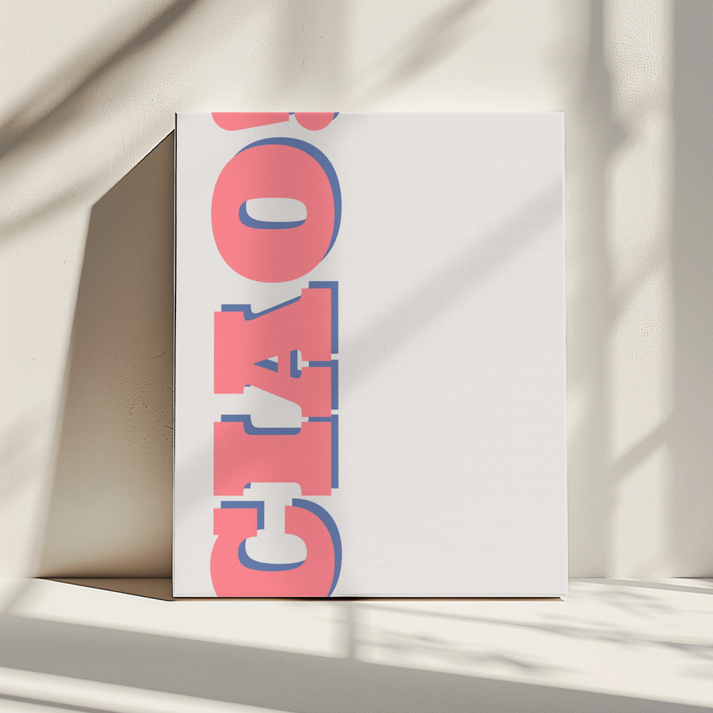 Ciao Farbenexplosion | Leinwand