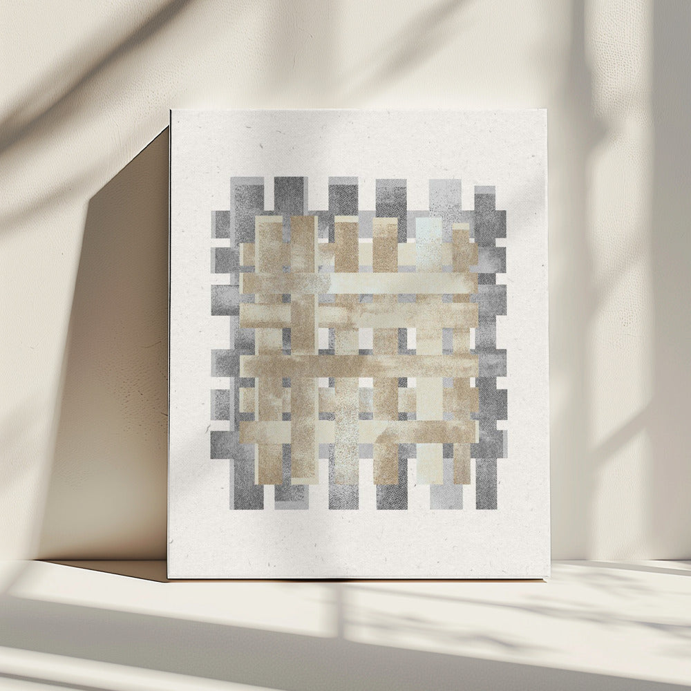 Gewebte Geometrien | Leinwand