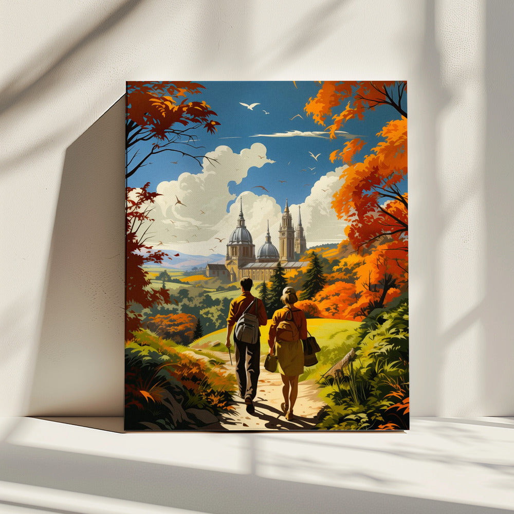 Ein Oxford-Abenteuer | Leinwand