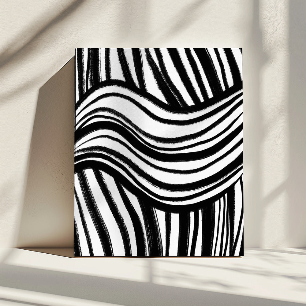 Wave of Stripes | Canvas
