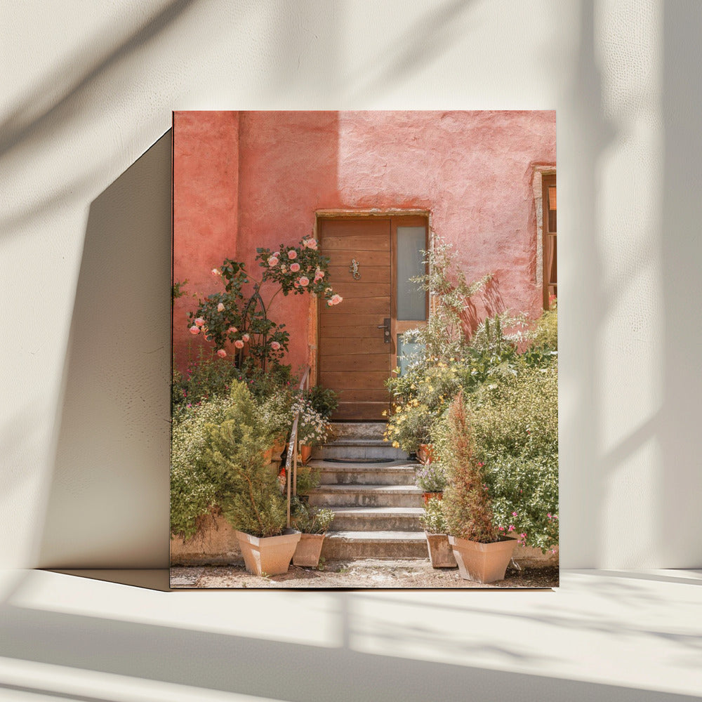 The Pink House | Canvas