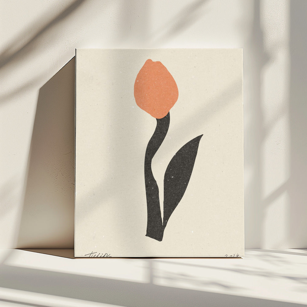 Moderne Blume 01 | Leinwand