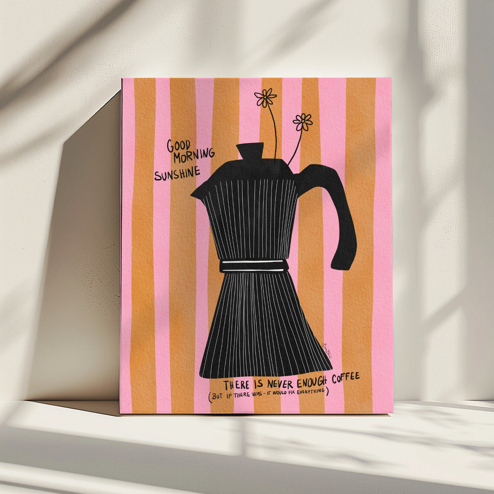 Mocca Coffee Sunshine | Leinwand