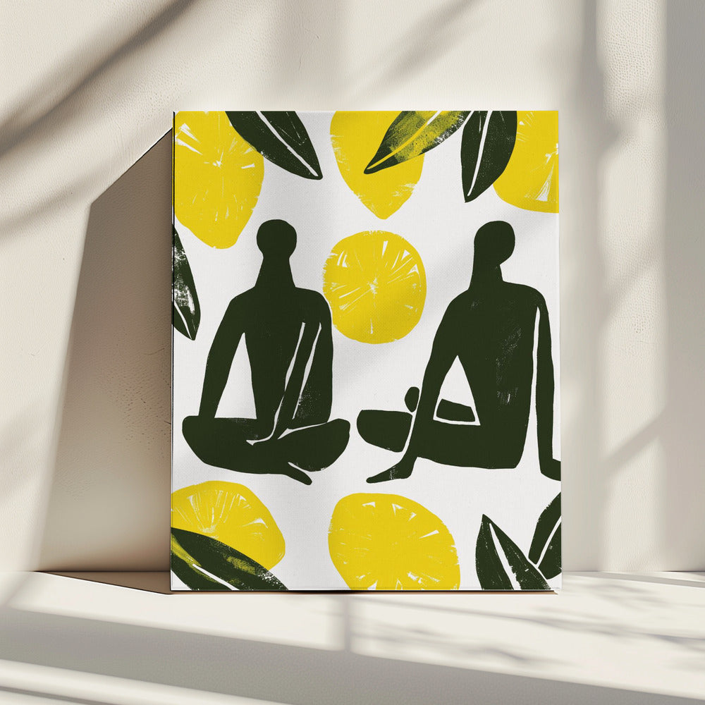 Zitronenmeditationen | Leinwand