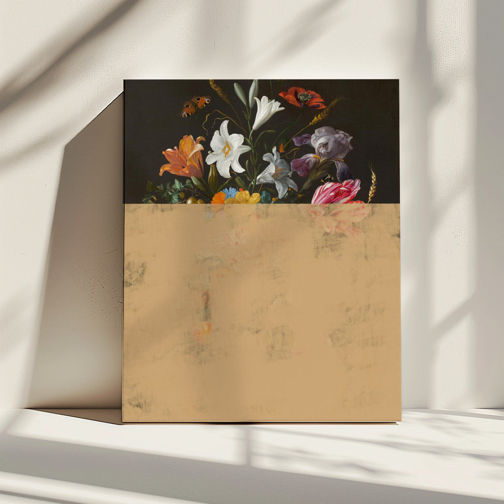 Moderner Blumenstrauß Nr. 1 | Leinwand