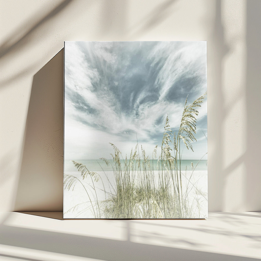 Ruhe am Strand | Leinwand