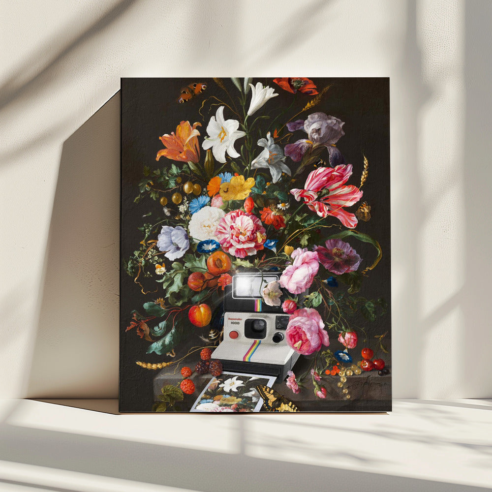 Florales Sofortbild | Leinwand