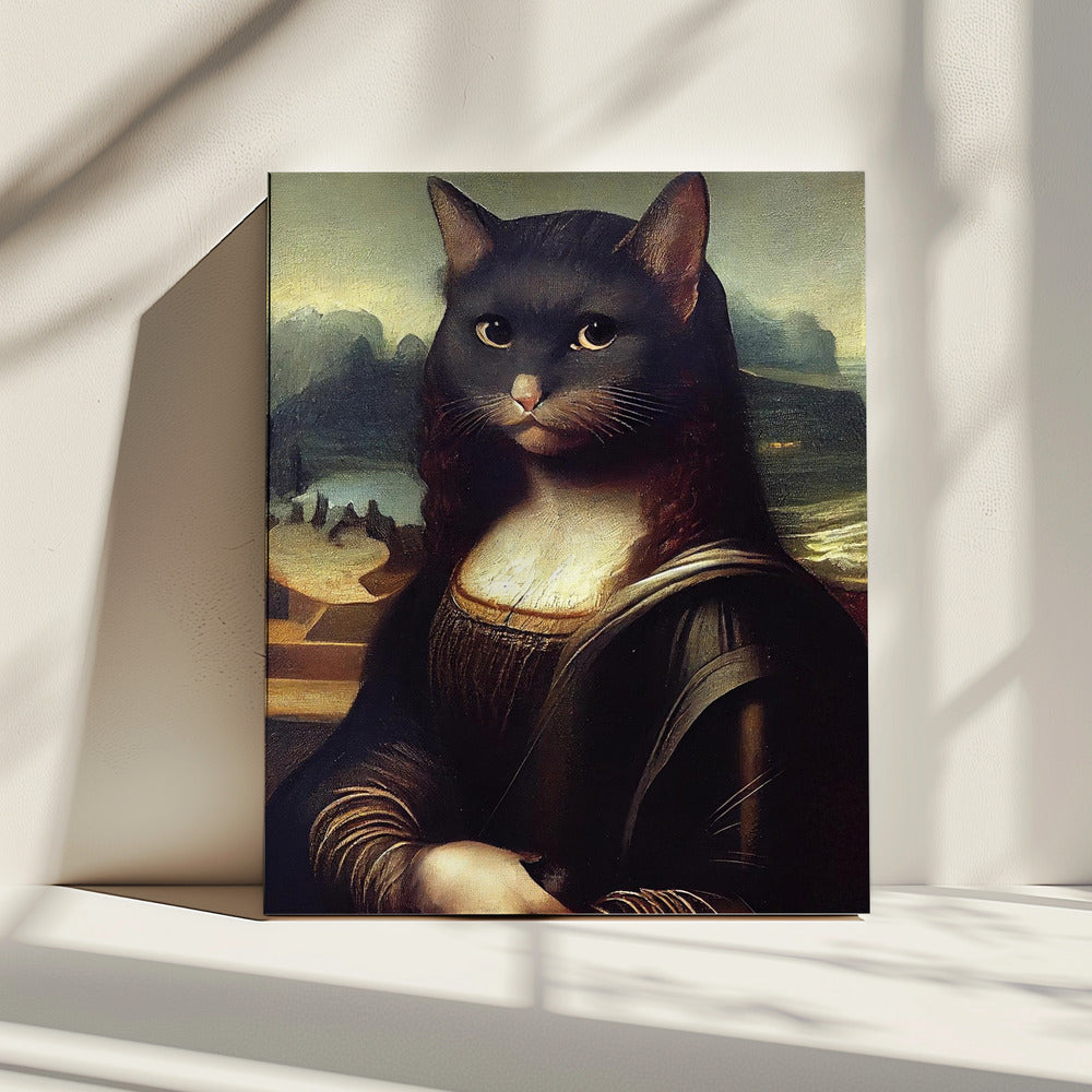 Meowlisa | Leinwand