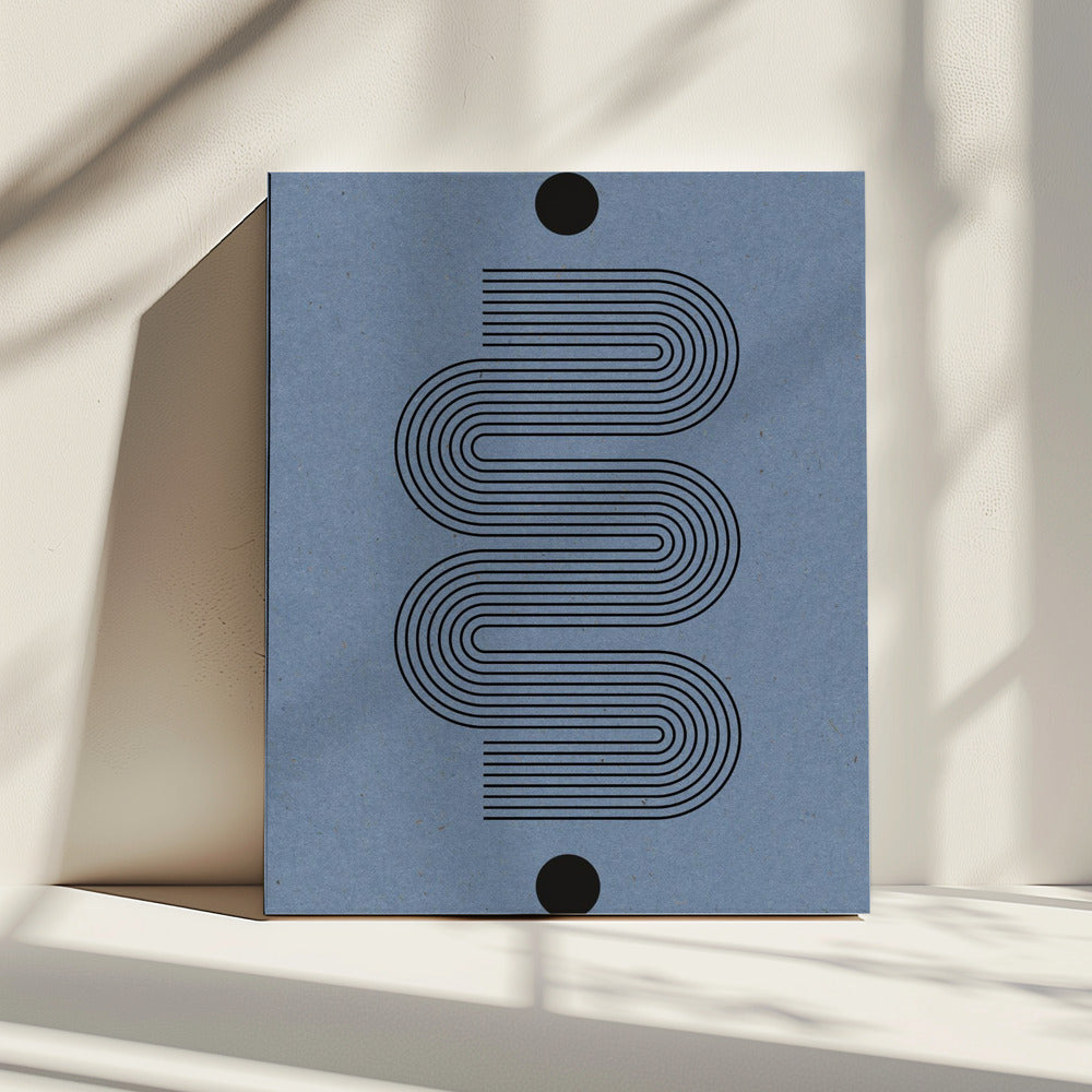 Curved Echoes | Canvas