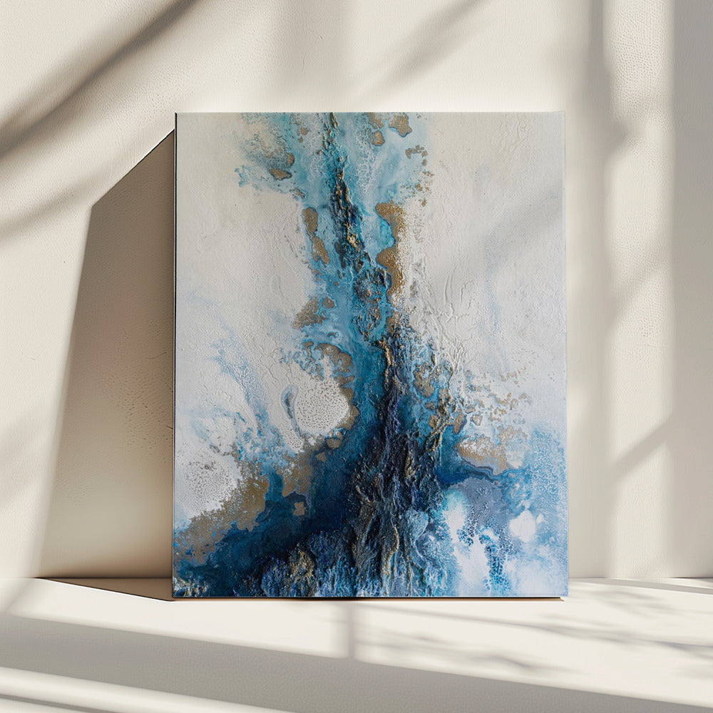 Küstenreliefkunst - Veröffentlichung | Leinwand