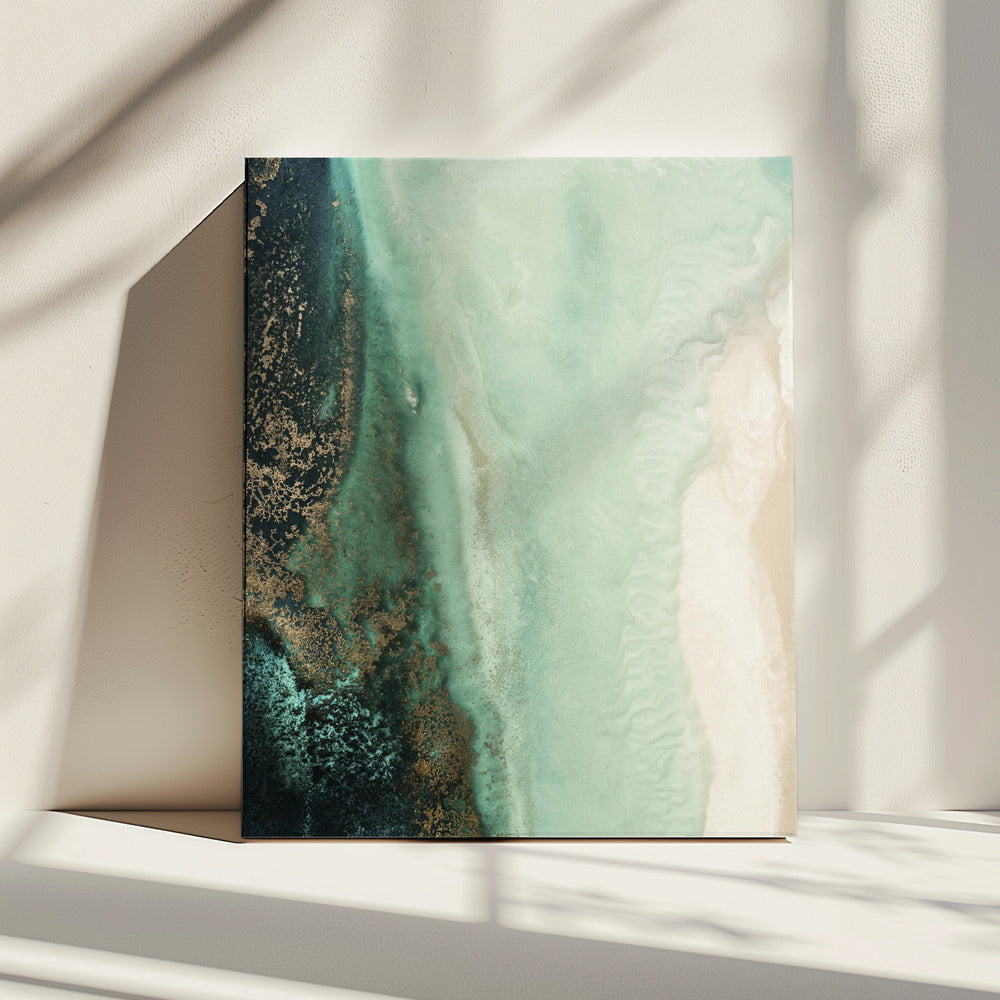 Inviting Peaceful -Jade Waters | Canvas