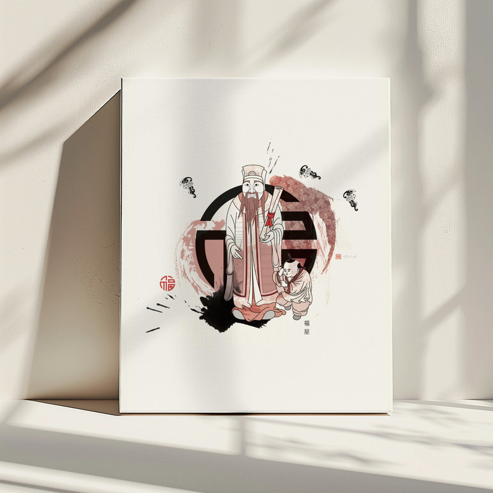 Fu Xing | 福星 | Leinwand