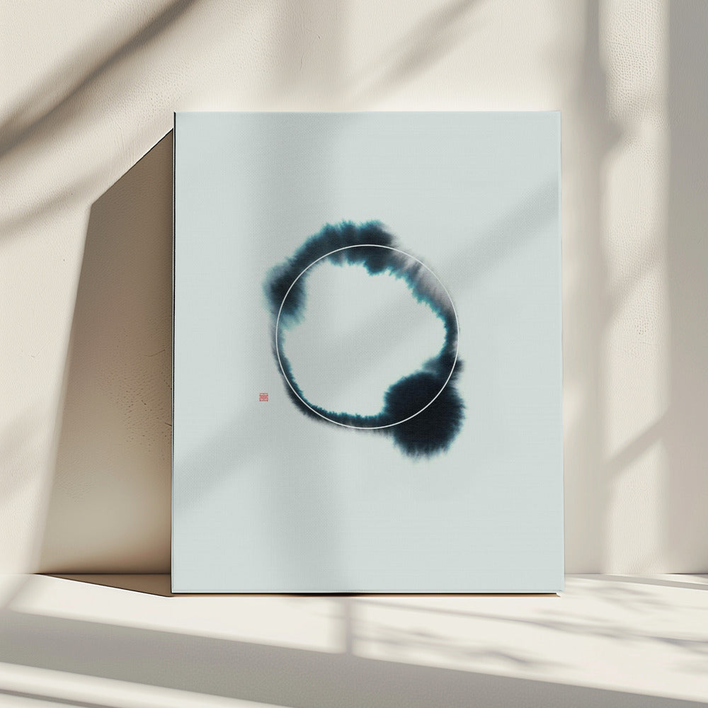 Kreis Nr. 2 | Blau | Leinwand