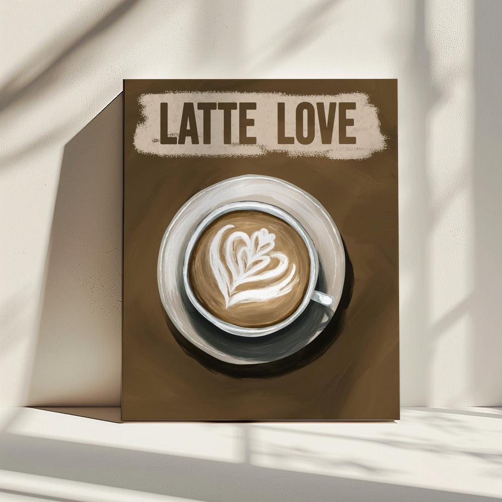 Latte Love | Canvas