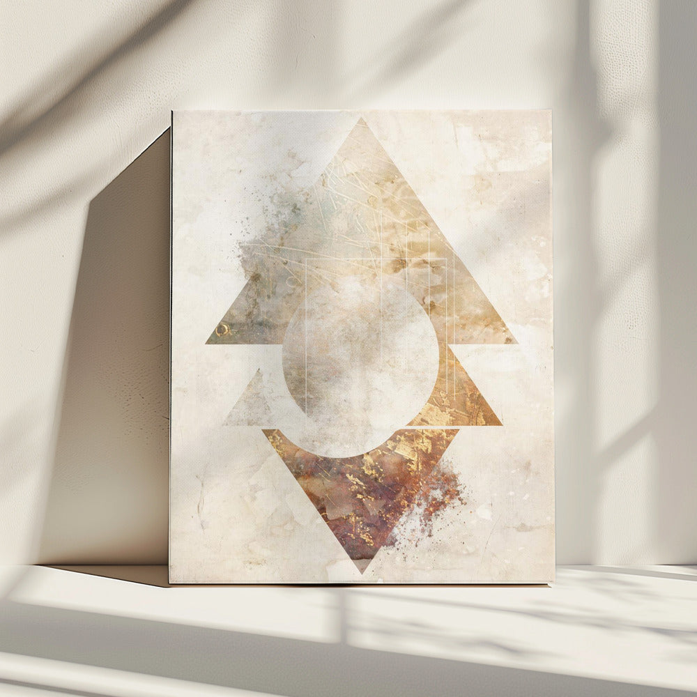 Geometrische Illustration 01 | Leinwand