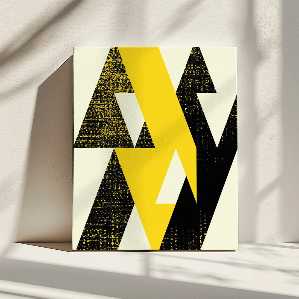 Abstrakte geometrische Formen | Leinwand
