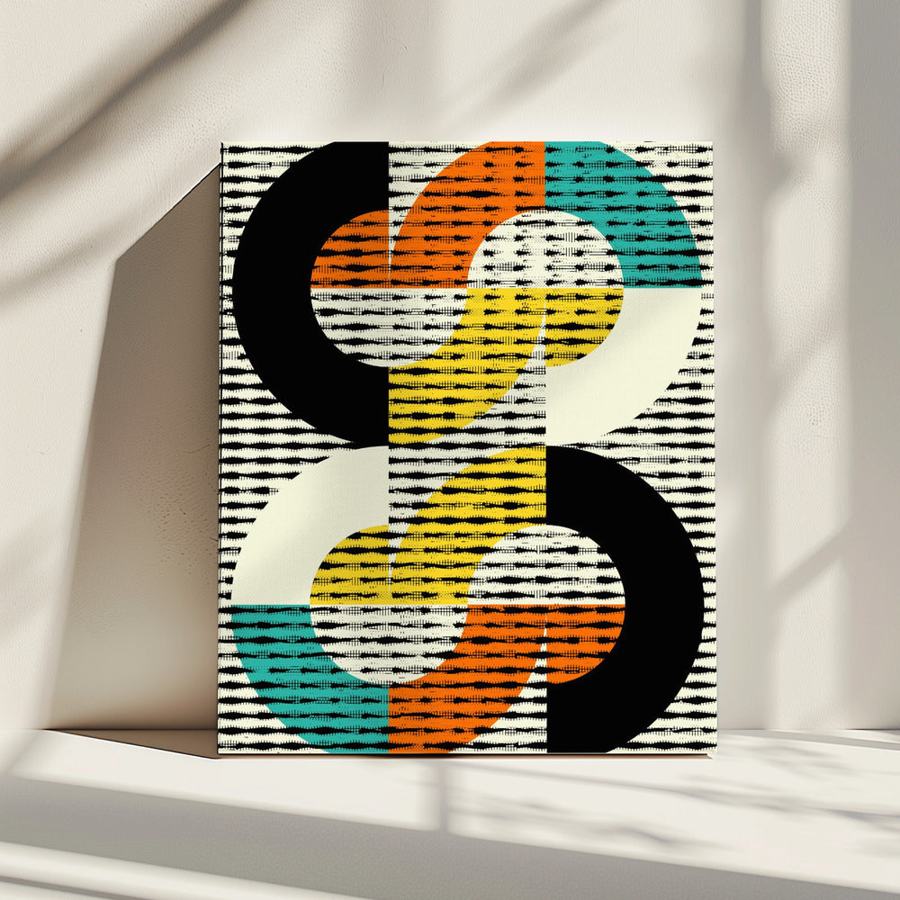Geometrische Symphonie | Leinwand
