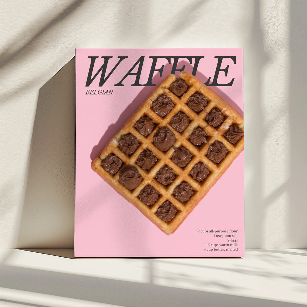 Belgische Waffel | Leinwand