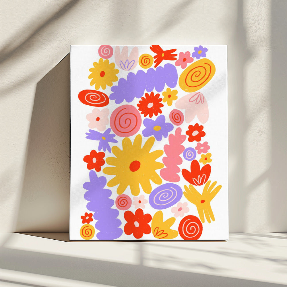 Flower Stack | Canvas