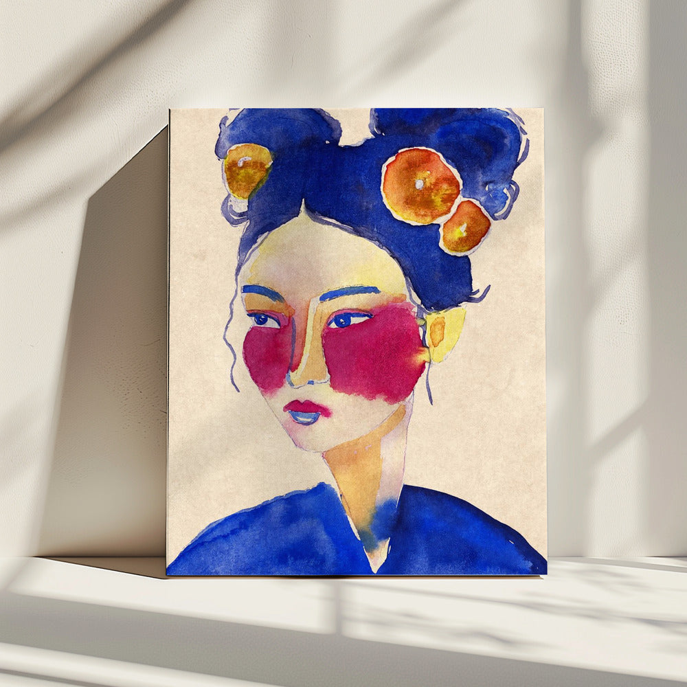 Asiatisches Mädchen | Leinwand