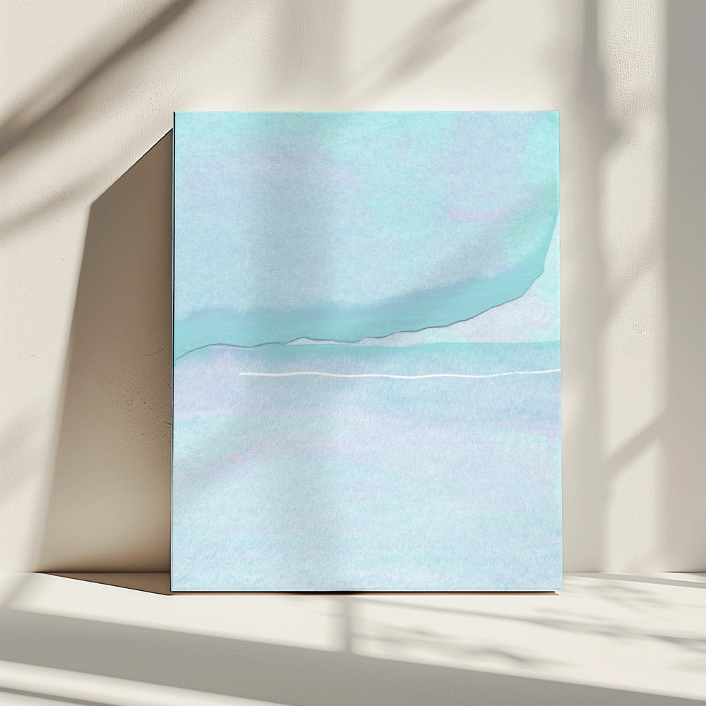 Aqua Serenity | Leinwand