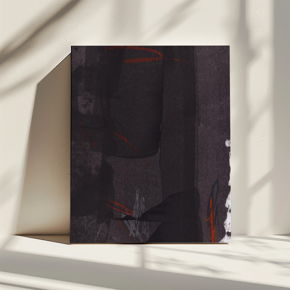 Purpurrote Schatten | Leinwand