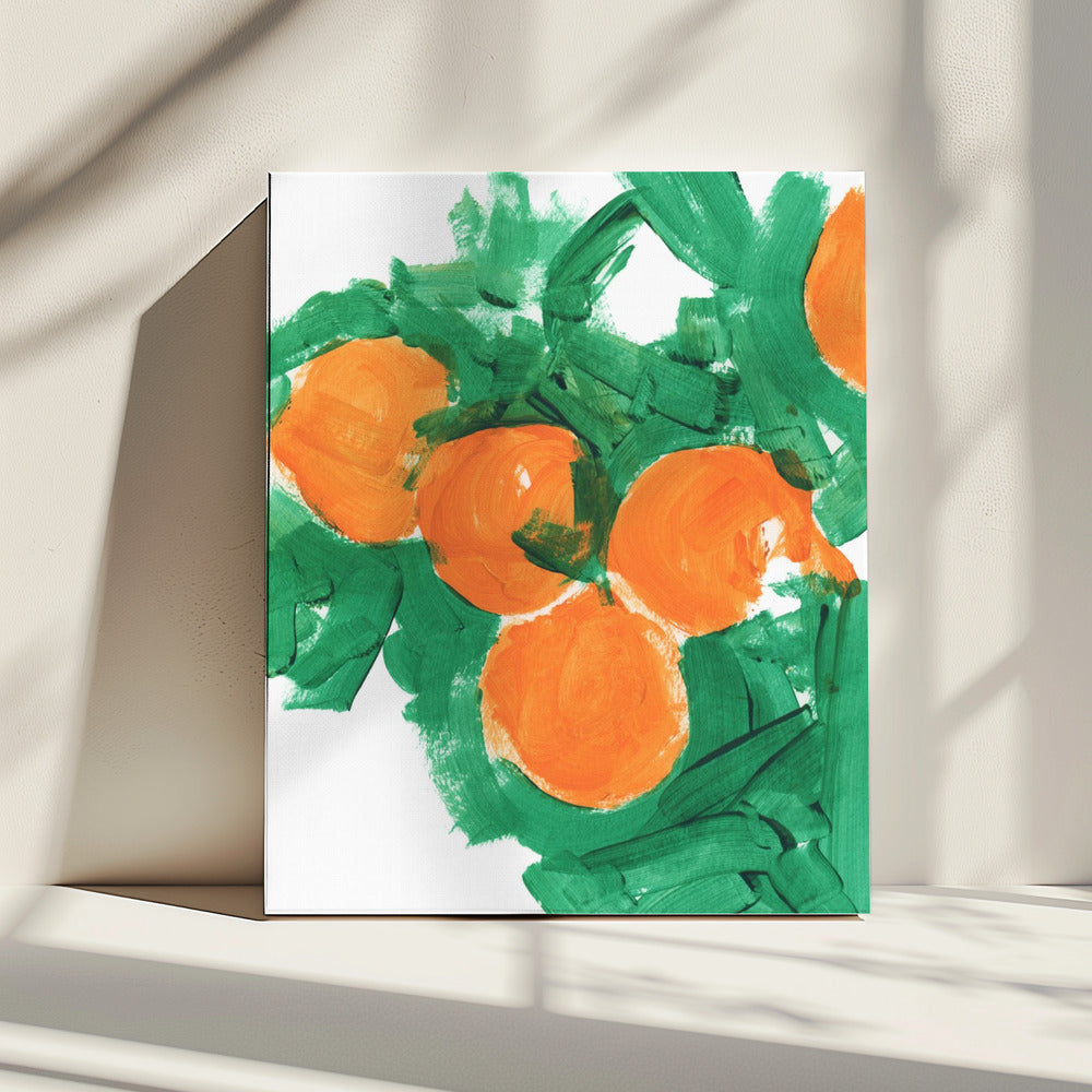 Orangen 1 | Leinwand