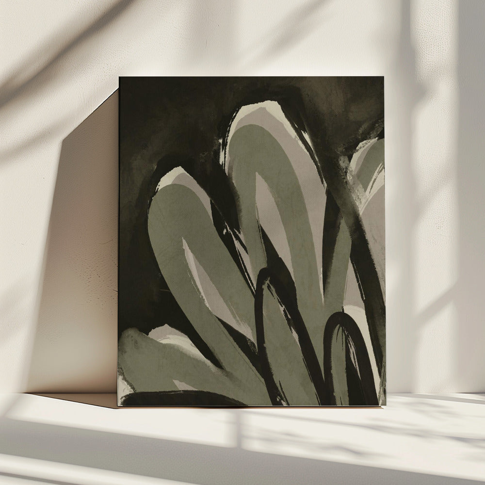 Blütenblätter im Schatten | Leinwand