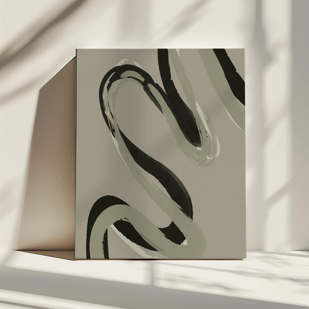Eleganter Wirbel | Leinwand