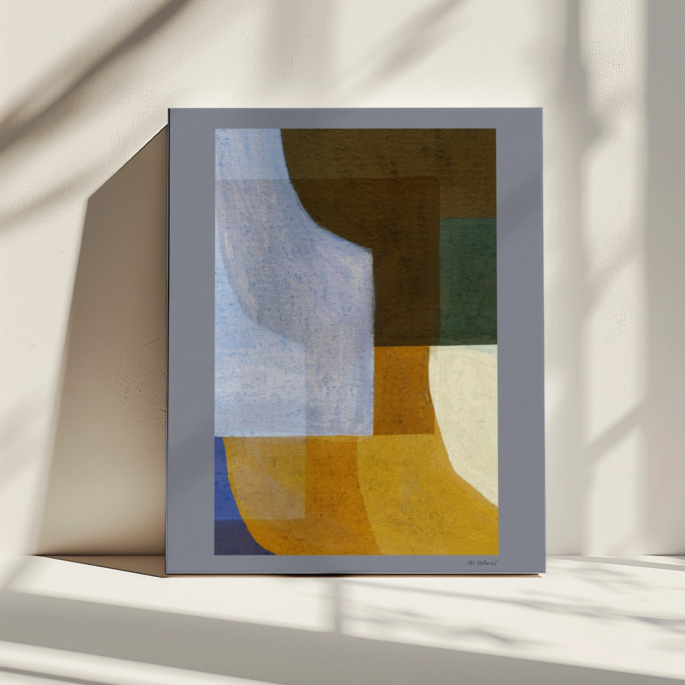 Chalks and Shapes 8 | Canvas