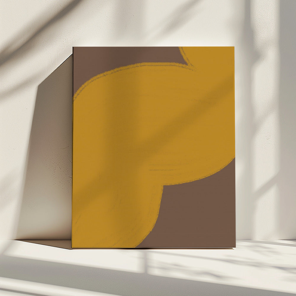 Golden Flow | Canvas