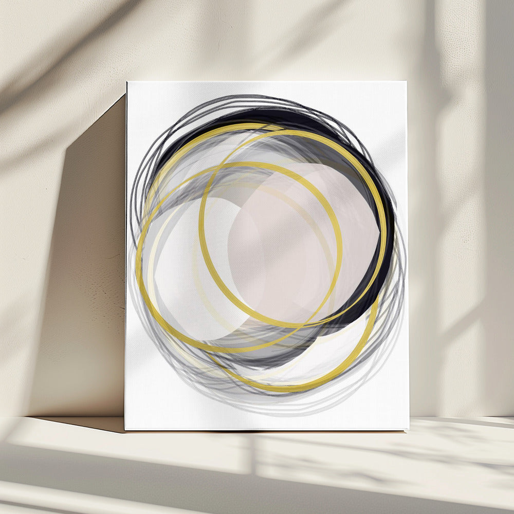 Rosa Mond 1a | Leinwand
